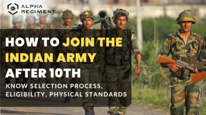 How to Join the Indian Army After 10th