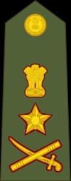General (Held by the Chief of the Army Staff and the Chief of the Defence Staff, both wearing a distinct insignia)