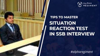 Situation Reaction Test in SSB Interview